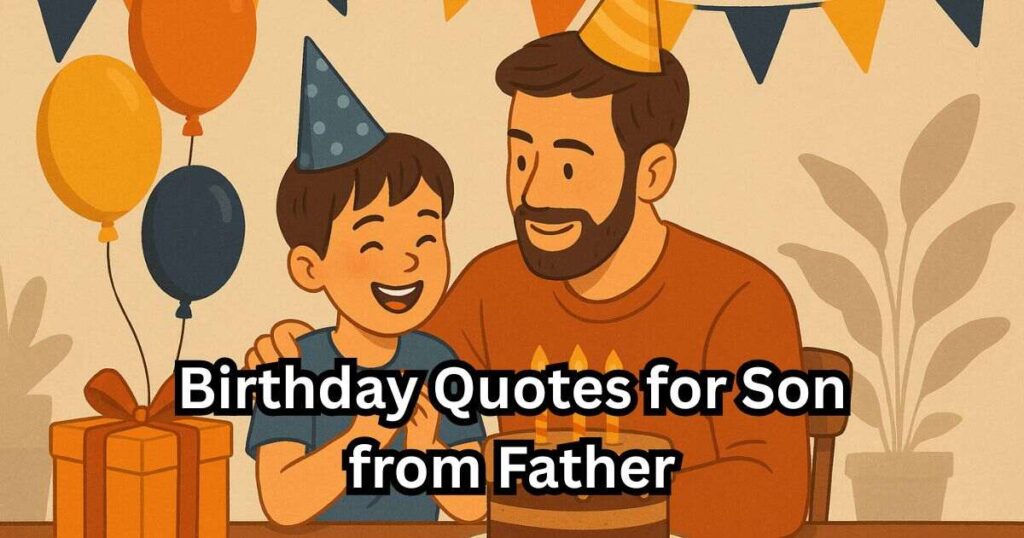 Birthday Quotes for Son from Father