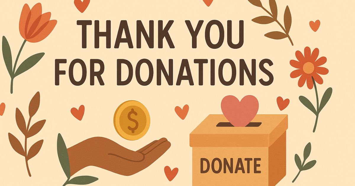 Best 54+ Sincere Thanks For Donation Quotes