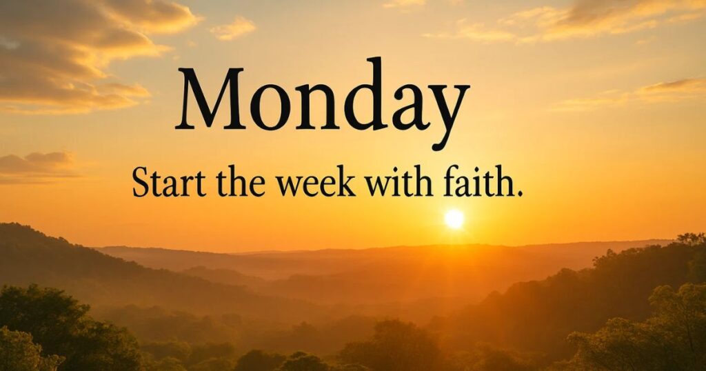 Good Morning Monday Wishes