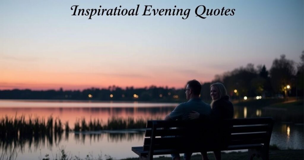 Inspirational Evening Quotes