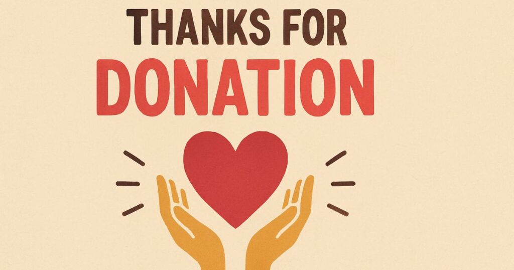 Short Thank You Quotes for Donations