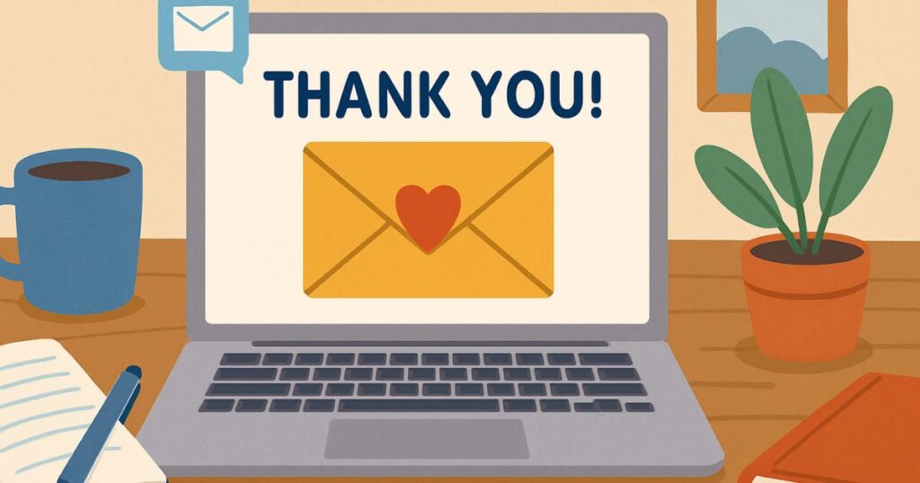 Thank You Emails for Teacher Assistant