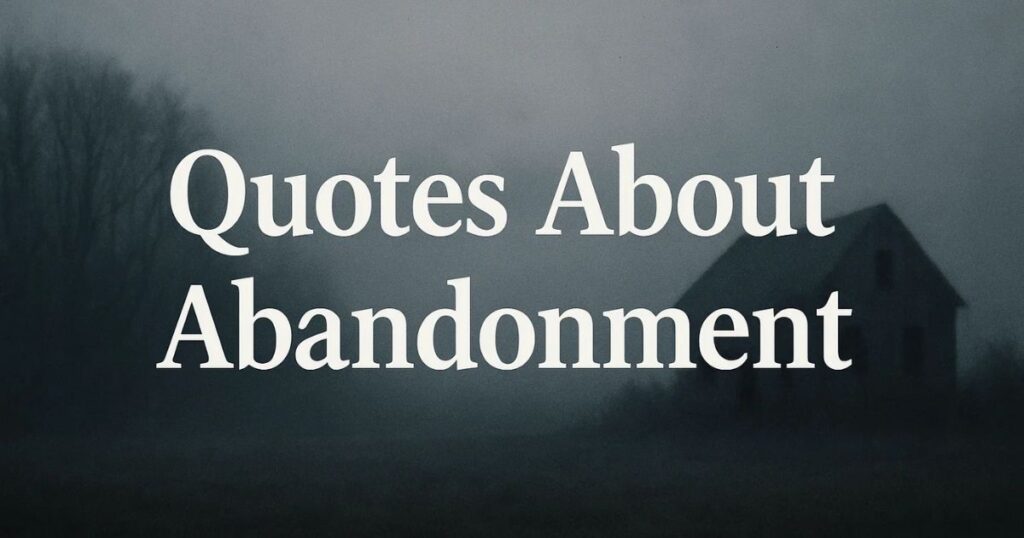 The Impact of Abandonment
